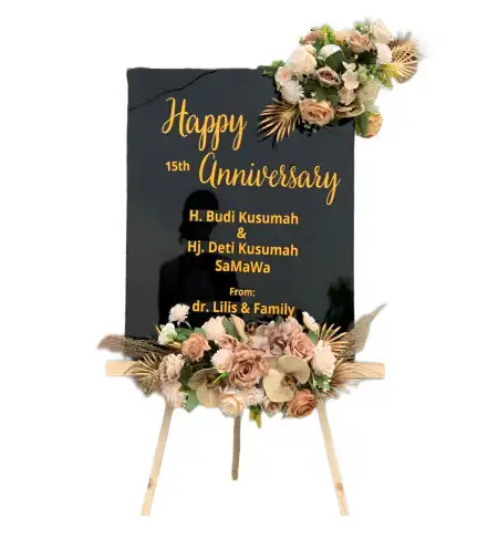 Papan Bunga Akrilik tikala